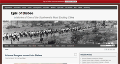 Desktop Screenshot of epicofbisbee.com